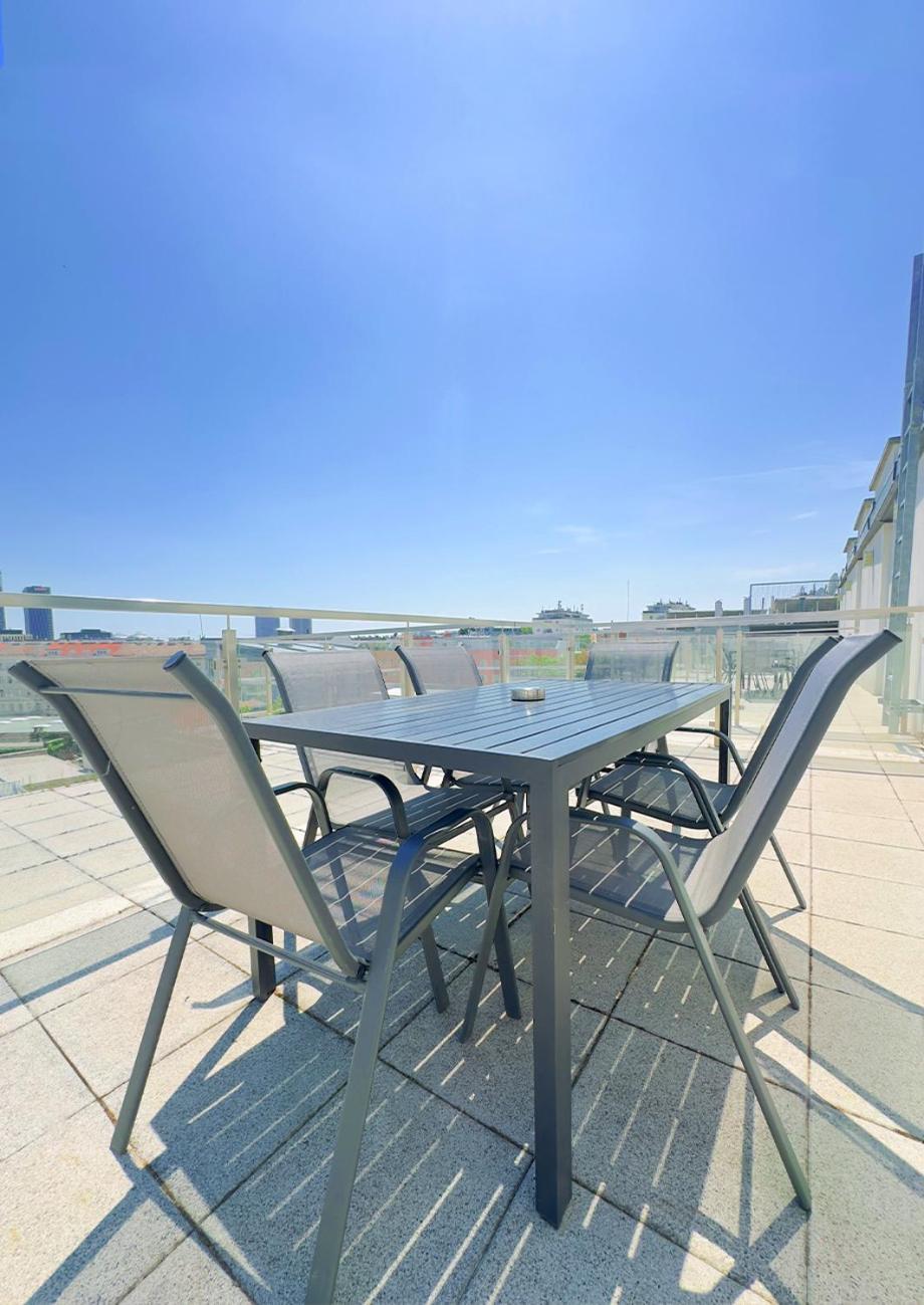 Elegant Duplex Danube Canal Vienna Exterior photo